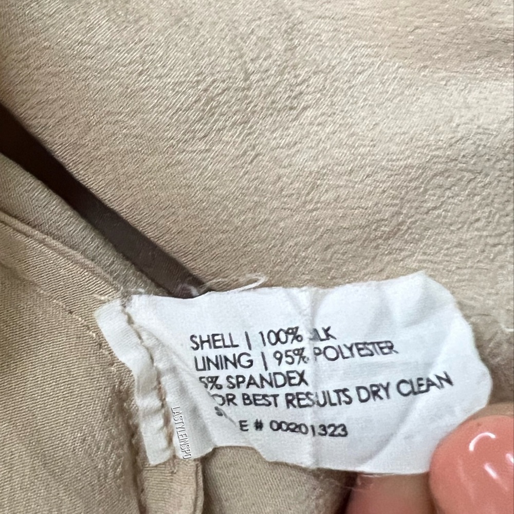 Club Monaco Beige Midi Dress - Picture 5 of 5